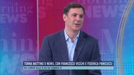 Torna Mattino 5 news con Francesco Vecchi e Federica Panicucci thumbnail