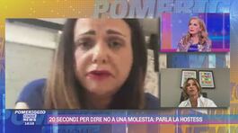 20 secondi per dire no a una molesta: parla la hostess thumbnail