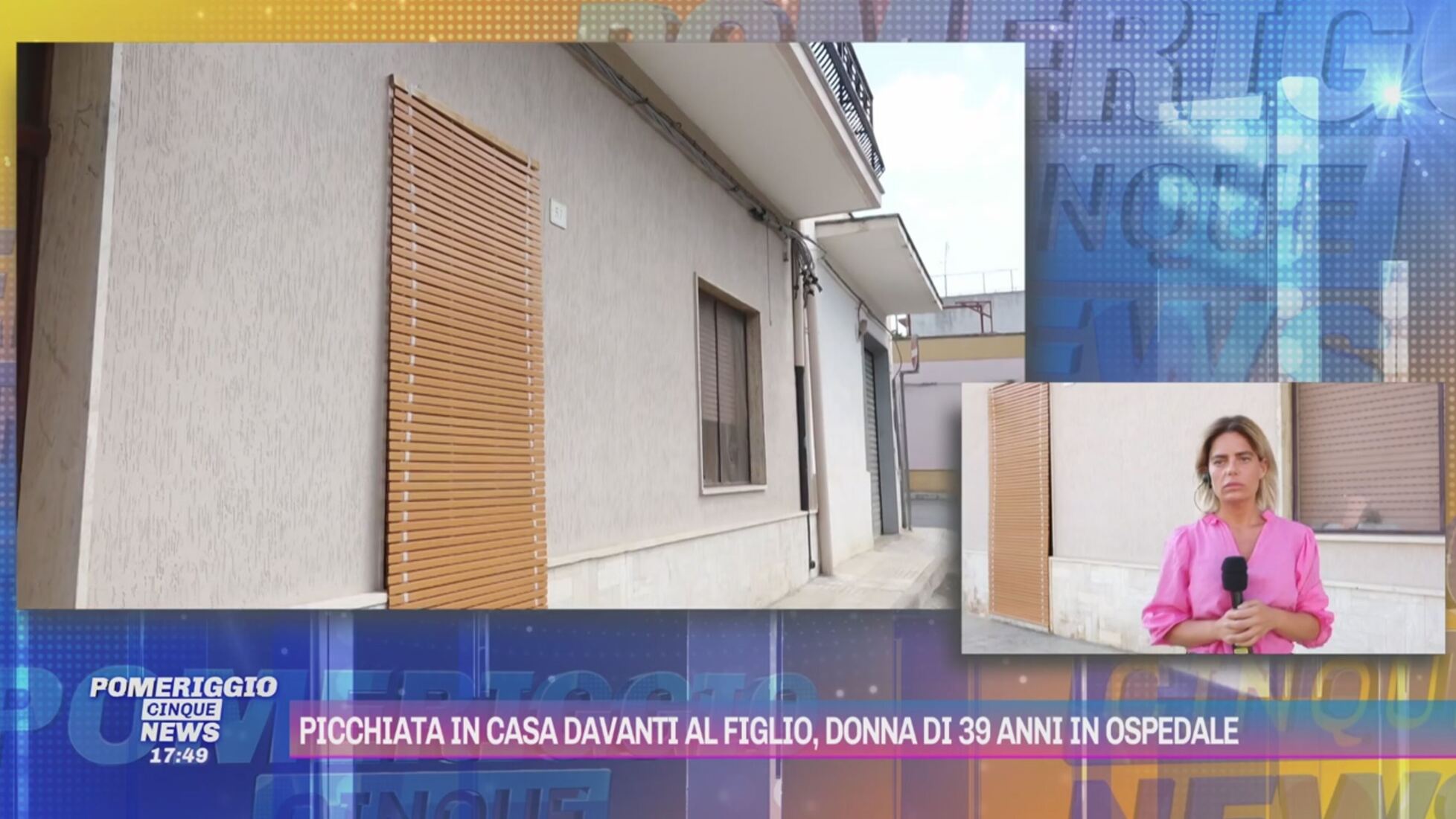 Pomeriggio Cinque News 2024: Picchiata in casa davanti al figlio, donna di  39 anni in ospedale Video | Mediaset Infinity