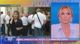 Bimbo annegato nel pozzo: il giorno dell'addio thumbnail