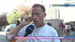 Scampia, crollo ballatoio: parla l'uomo che ha soccorso i bimbi thumbnail