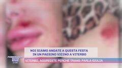 Viterbo, aggredite perchè trans: parla Giulia - Pomeriggio Cinque ...