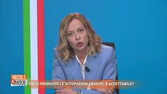 Giorgia Meloni: "Vergognoso fare apologia dell'esproprio proletario"