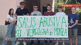 Roberto Salis denuncia i giovani della Lega per uno striscione thumbnail