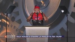 Hulk Hogan si strappa la maglietta per Trump thumbnail