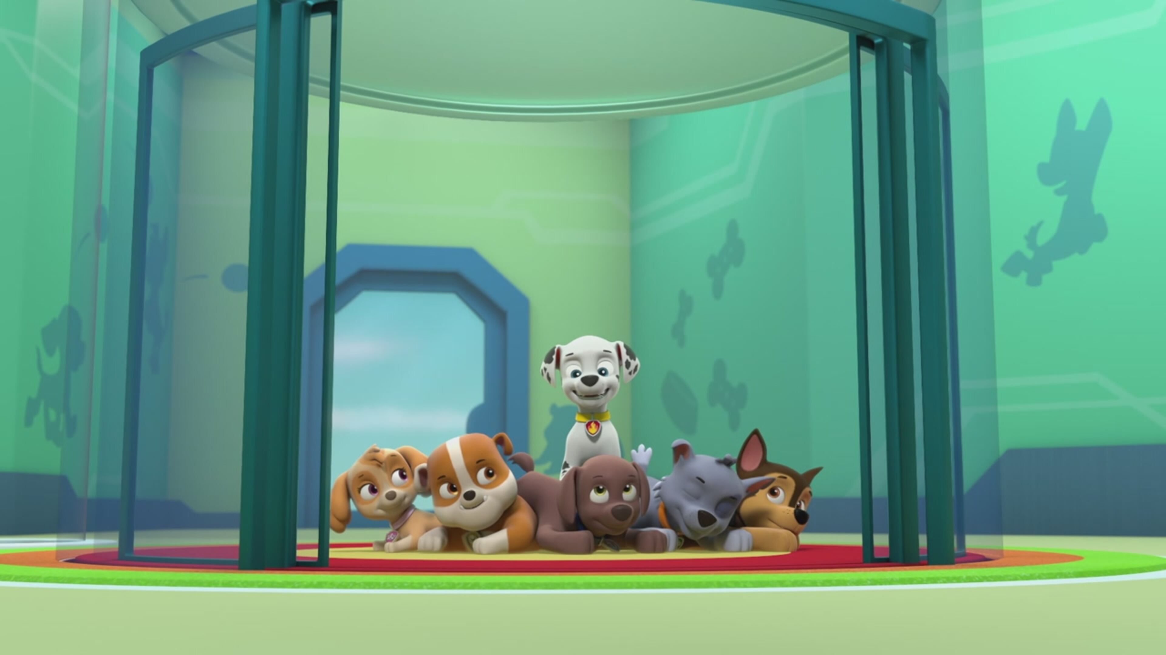 I cuccioli salvano la Mini-Patrol parlante/I cuccioli salvano la Storia di Adventure Bay