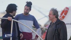 Il colloquio di Max Angioni come pescatore