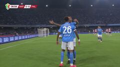 7' | Gol di Ngonge (Napoli-Palermo 1-0)