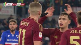 Dovbyk raddoppia a portiere battuto dopo aver colpito la traversa: Roma 2-0 thumbnail