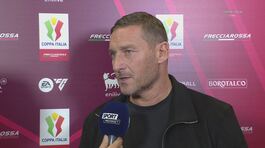 Totti: "Vedremo una partita bella e apertissima" thumbnail