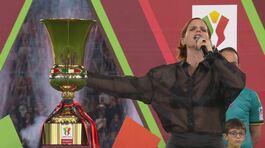 Chiara canta l'Inno d'Italia prima di Milan-Bologna thumbnail