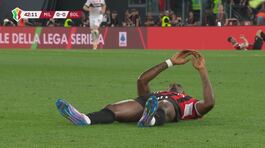 Tensione in campo a fine primo tempo thumbnail