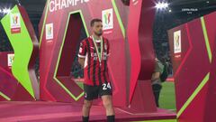 Solo medaglia d'argento per il Milan nella finale di Coppa Italia
