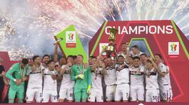 Il Bologna vince la Coppa Italia: la cerimonia della premiazione thumbnail