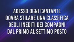 La classifica dei cantanti - 20 novembre