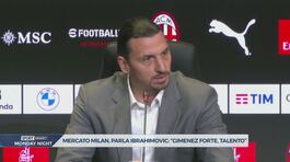 Ibrahimovic: "Il mercato del Milan non è chiuso? Vedremo" thumbnail