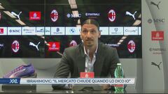 Ibrahimovic: "Il mercato chiude quando lo dico io"