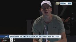 Sinner vince il Six Kiings Slam, trionfo da 5,5 milioni di euro thumbnail