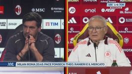Milan-Roma, la conferenza stampa doppia thumbnail