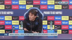 Roma -Napoli, cena scudetto: Conte non digerisce il mercato