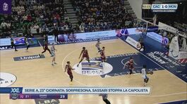 Serie A 23a giornata: sorpresona, Sassari stoppa la capolista thumbnail