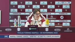 Napoli-Torino: Vanoli "arbitro" scudetto thumbnail