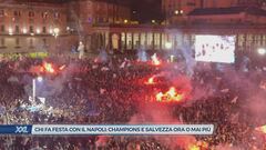 Chi fa festa con il Napoli: Champions e salvezza ora o mai più