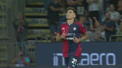 Cagliari-Entella: la sequenza dei rigori