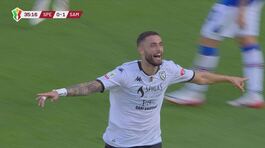 Spezia-Sampdoria 1-1 (5-3 d.c.r.): gli highlights thumbnail