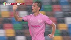 Il Palermo accorcia le distanze con Peda