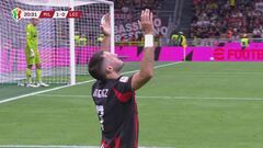 Gimenez si sblocca e porta in vantaggio il Milan