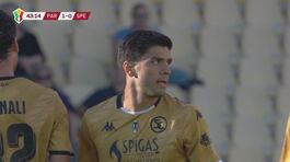 Aurelio trova il pari a fine primo tempo, Parma-Spezia 1-1 thumbnail