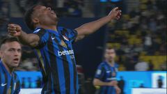 Dumfries porta in vantaggio l'Inter in rovesciata: Atalanta sotto 1-0