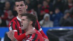 Pulisic pareggia su rigore: Juve-Milan 1-1