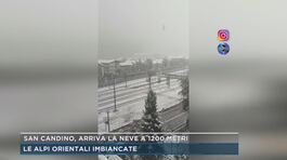 San Candido, arriva la neve a 1200 metri thumbnail