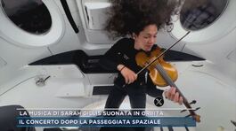 La musica di Sarah Gillis suonata in orbita thumbnail