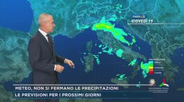 Meteo, non si fermano le precipitazioni thumbnail