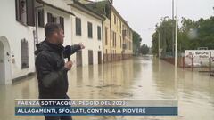 Esondazioni e allagamenti, in diretta da Faenza