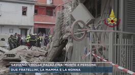 Saviano, crolla palazzina: morte 4 persone thumbnail