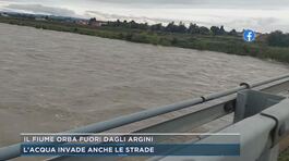 Il fiume Orba fuori dagli argini thumbnail