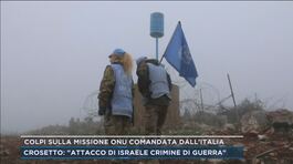 Colpi sulla missione Onu comandata dall'Italia thumbnail