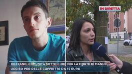 Da Rozzano, nel luogo dove è stato ucciso Manuel Mastrapasqua thumbnail