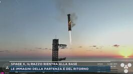 Space X, il razzo rientra alla base thumbnail