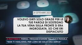 Pierina Paganelli, i messaggi d'amore tra Manuela e Louis thumbnail