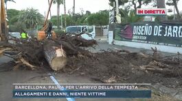 Barcellona, paura per l'arrivo della tempesta thumbnail