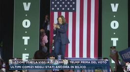 Elezioni Usa, la vigilia di Harris e Trump prima del voto thumbnail