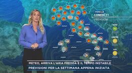 Meteo, arriva l'aria fredda e il tempo instabile thumbnail