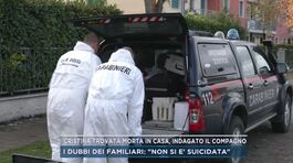 Cristina trovata morta in casa, indagato il compagno thumbnail