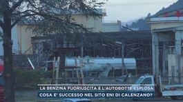 La benzina fuoriuscita e l'autobotte esplosa thumbnail