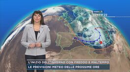 L'inizio dell'inverno con freddo e maltempo thumbnail